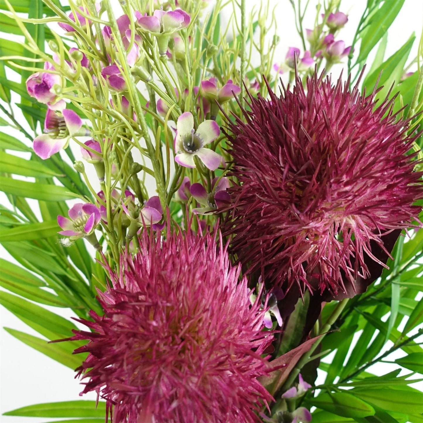 Vibrant Pack of 6 Purple Globe Thistle Stems for Stunning Arrangements! - plants - express.com