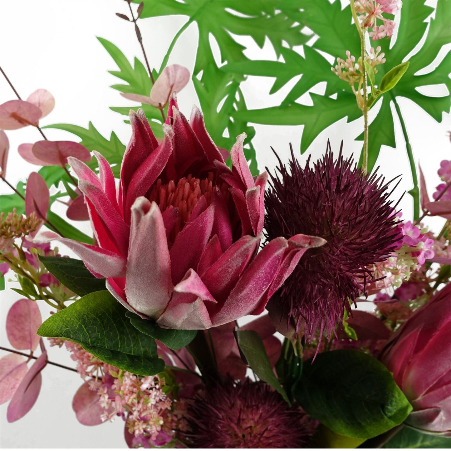 Vibrant Pack of 6 Purple Globe Thistle Stems for Stunning Arrangements! - plants - express.com