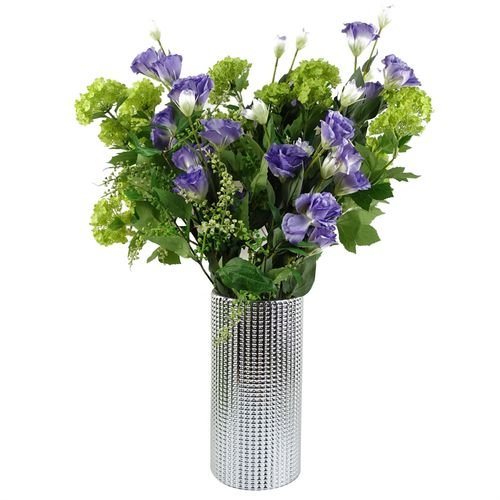 Vibrant Pack of 6 Purple Wild Rose Stems - 36 Beautiful Silk Flowers! - plants - express.com