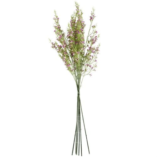 Vibrant Purple Artificial Flower Stems - Pack of 6, 100cm Beautiful Decor - plants - express.com