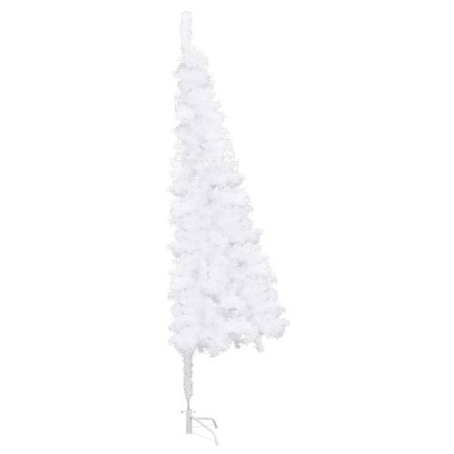 vidaXL 120cm Corner Green PVC Christmas Tree - Festive Space - Saver - plants - express.com