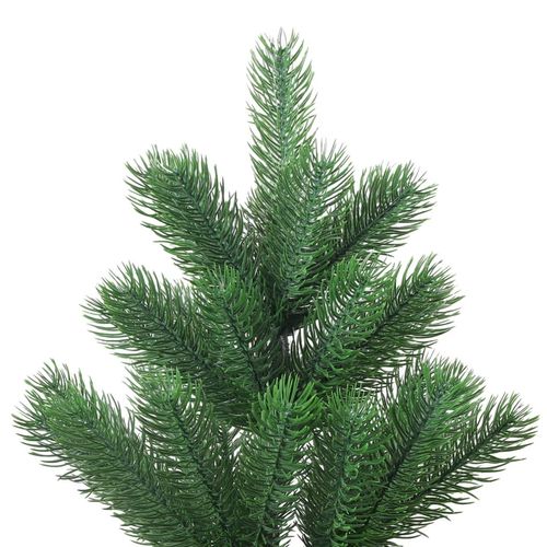 vidaXL 120cm Nordmann Fir LED Christmas Tree with Gold Ball Set - Elegant & Luminous - plants - express.com