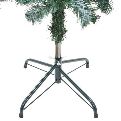 vidaXL 4.9ft Pre - lit Frosted Christmas Tree with Ornaments & Pine Cones - plants - express.com