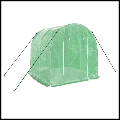 vidaXL 4m² Greenhouse - Durable Steel Frame for Hobby Gardening Enthusiasts - plants - express.com