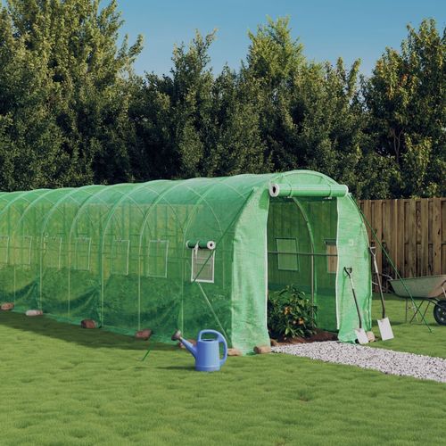 vidaXL 4m² Greenhouse - Durable Steel Frame for Hobby Gardening Enthusiasts - plants - express.com
