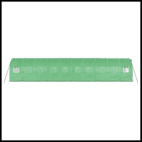 vidaXL 4m² Greenhouse - Durable Steel Frame for Hobby Gardening Enthusiasts - plants - express.com