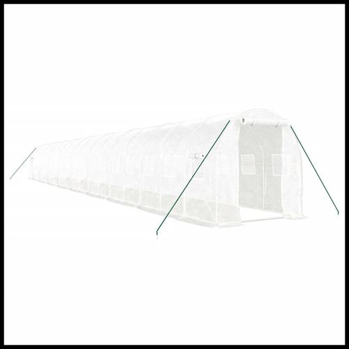 vidaXL 4m² Greenhouse - Durable Steel Frame for Hobby Gardening Enthusiasts - plants - express.com