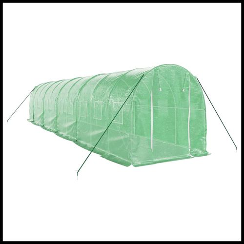 vidaXL 4m² Greenhouse - Durable Steel Frame for Hobby Gardening Enthusiasts - plants - express.com