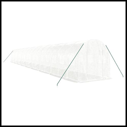 vidaXL 4m² Greenhouse - Durable Steel Frame for Hobby Gardening Enthusiasts - plants - express.com