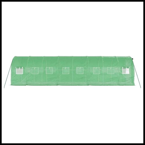 vidaXL 4m² Greenhouse - Durable Steel Frame for Hobby Gardening Enthusiasts - plants - express.com