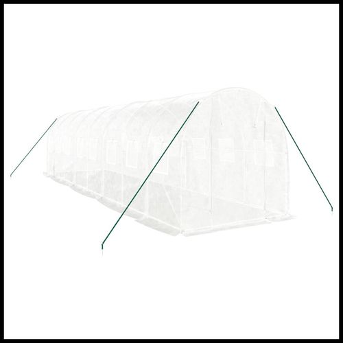 vidaXL 4m² Greenhouse - Durable Steel Frame for Hobby Gardening Enthusiasts - plants - express.com