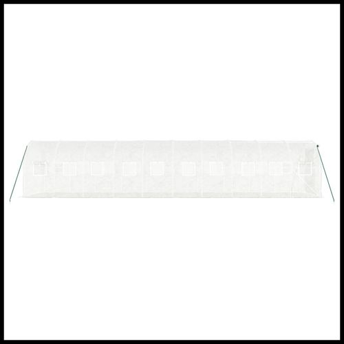 vidaXL 4m² Greenhouse - Durable Steel Frame for Hobby Gardening Enthusiasts - plants - express.com