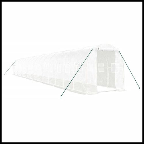 vidaXL 4m² Greenhouse - Durable Steel Frame for Hobby Gardening Enthusiasts - plants - express.com