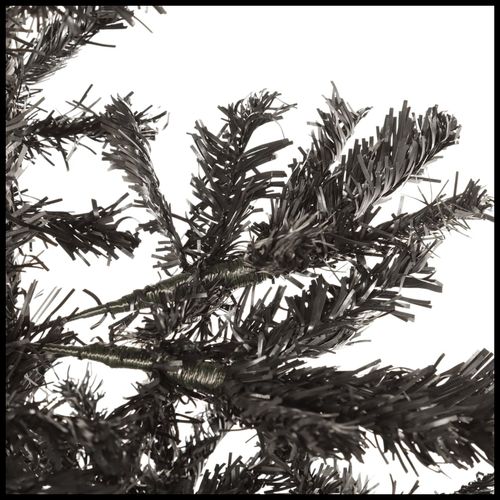 vidaXL Elegant Slim White Christmas Tree - 120 cm of Holiday Charm - plants - express.com