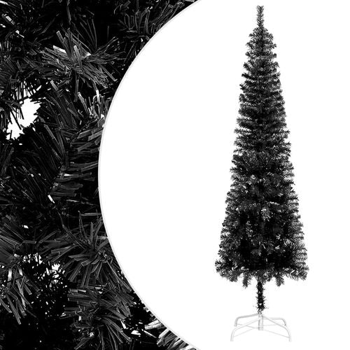 vidaXL Elegant Slim White Christmas Tree - 120 cm of Holiday Charm - plants - express.com