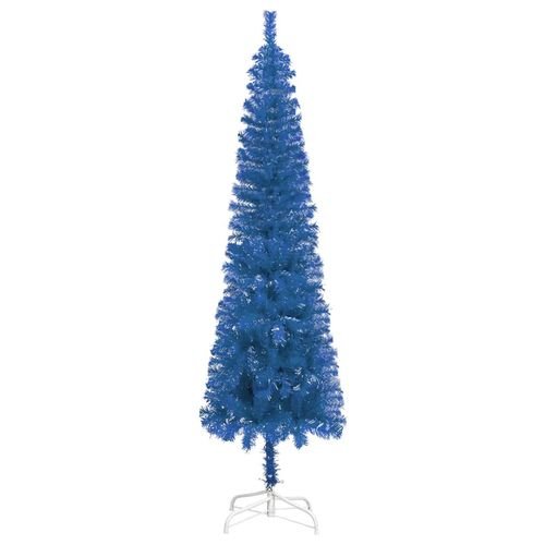 vidaXL Elegant Slim White Christmas Tree - 120 cm of Holiday Charm - plants - express.com