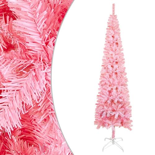 vidaXL Elegant Slim White Christmas Tree - 120 cm of Holiday Charm - plants - express.com