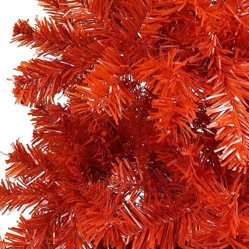 vidaXL Elegant Slim White Christmas Tree - 120 cm of Holiday Charm - plants - express.com