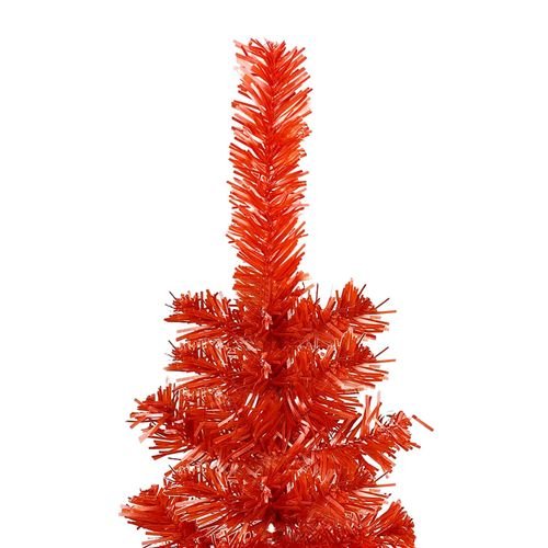 vidaXL Elegant Slim White Christmas Tree - 120 cm of Holiday Charm - plants - express.com