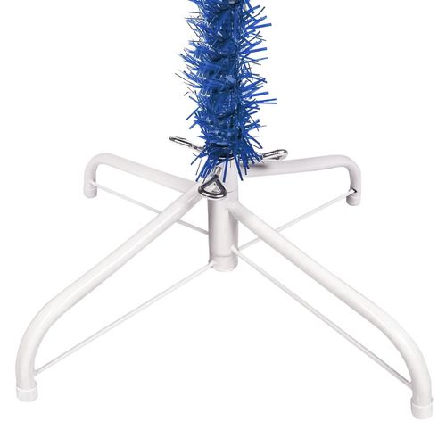 vidaXL Elegant Slim White Christmas Tree - 120 cm of Holiday Charm - plants - express.com