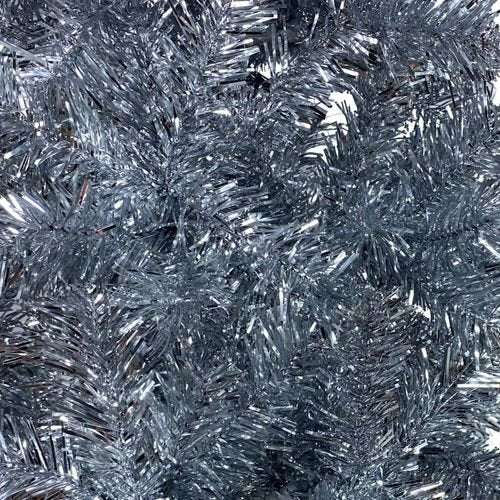 vidaXL Elegant Slim White Christmas Tree - 120 cm of Holiday Charm - plants - express.com