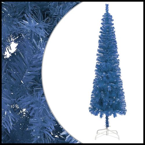 vidaXL Elegant Slim White Christmas Tree - 120 cm of Holiday Charm - plants - express.com