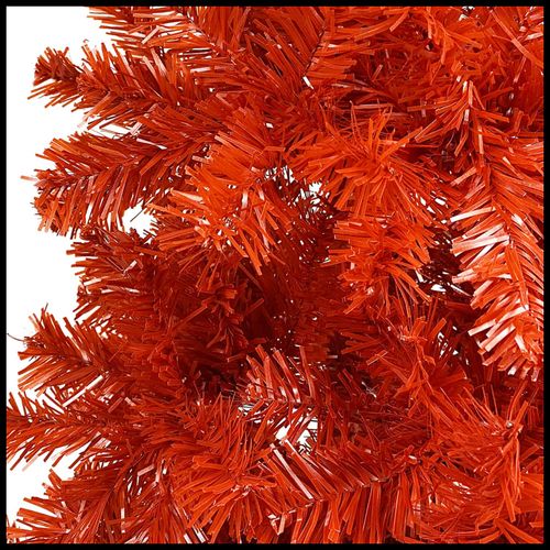 vidaXL Elegant Slim White Christmas Tree - 120 cm of Holiday Charm - plants - express.com