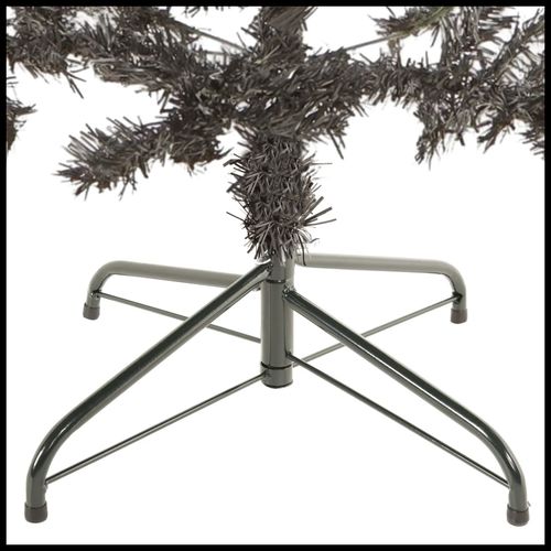 vidaXL Elegant Slim White Christmas Tree - 120 cm of Holiday Charm - plants - express.com