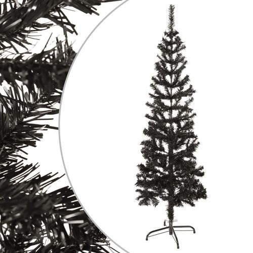 vidaXL Elegant Slim White Christmas Tree - 120 cm of Holiday Charm - plants - express.com