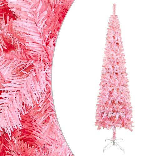 vidaXL Elegant Slim White Christmas Tree - 120 cm of Holiday Charm - plants - express.com