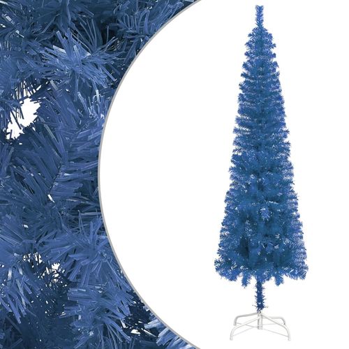 vidaXL Elegant Slim White Christmas Tree - 120 cm of Holiday Charm - plants - express.com