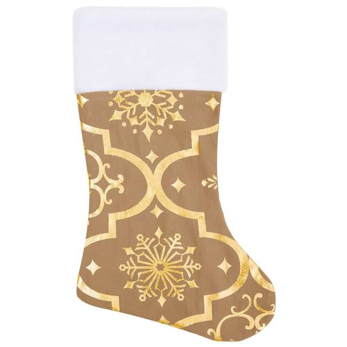 vidaXL Festive Red Christmas Tree Skirt & Sock | Snow Pattern, 90cm - plants - express.com