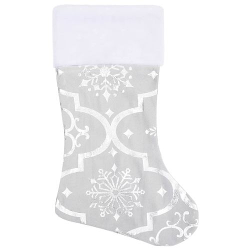 vidaXL Festive Red Christmas Tree Skirt & Sock | Snow Pattern, 90cm - plants - express.com