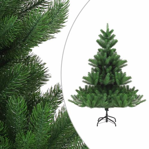 vidaXL Lush 120 cm Nordmann Fir Artificial Christmas Tree - Green Elegance - plants - express.com