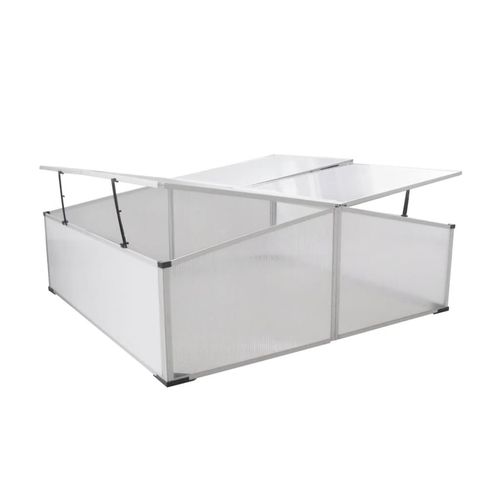 vidaXL UV - Resistant Cold Frame with Twin Lids - Perfect for Gardening - plants - express.com