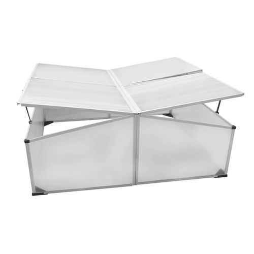 vidaXL UV - Resistant Cold Frame with Twin Lids - Perfect for Gardening - plants - express.com
