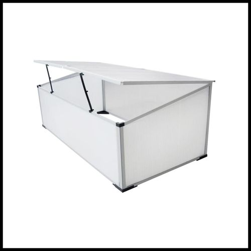 vidaXL UV - Resistant Cold Frame with Twin Lids - Perfect for Gardening - plants - express.com
