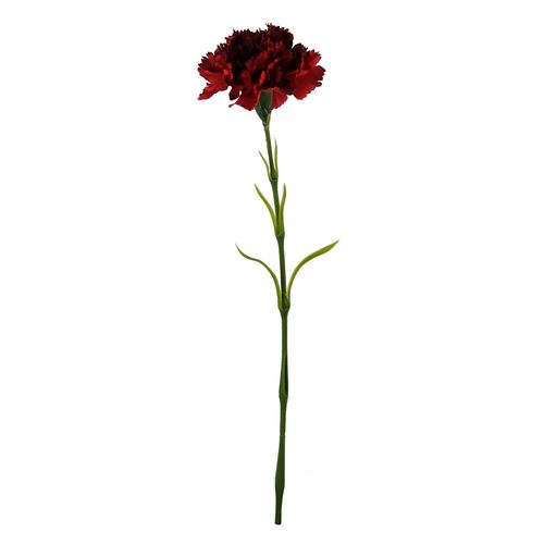 Vivid Red Carnation Artificial Flowers - Set of 12 for Stunning Arrangements! - plants - express.com