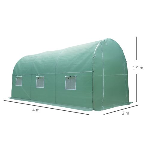 Walk - In Greenhouse Tunnel – Rounded Polytunnel for Gardening - plants - express.com