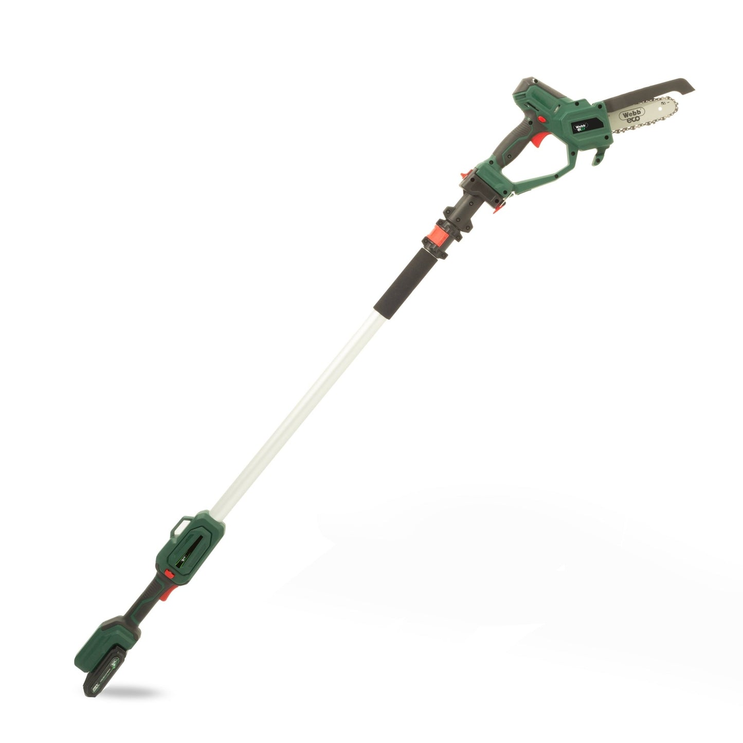 Webb 20V 15cm (6") Cordless Pruing Saw with Extension Pole (2AH Battery & Charger) - plants - express.com