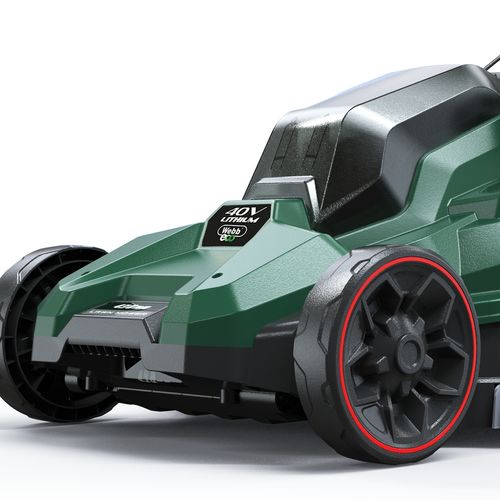 Webb 40V (2 x 20v) 43cm (17") Cordless Rotary Lawnmower (2 x 4AH Battery & Charger) - plants - express.com