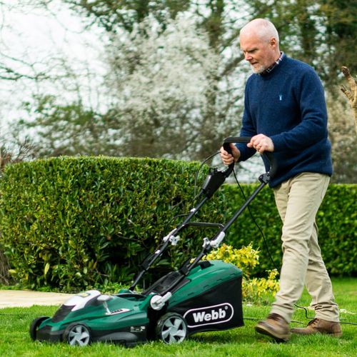 Webb Classic 36cm (14") Electric Rotary Lawnmower - plants - express.com