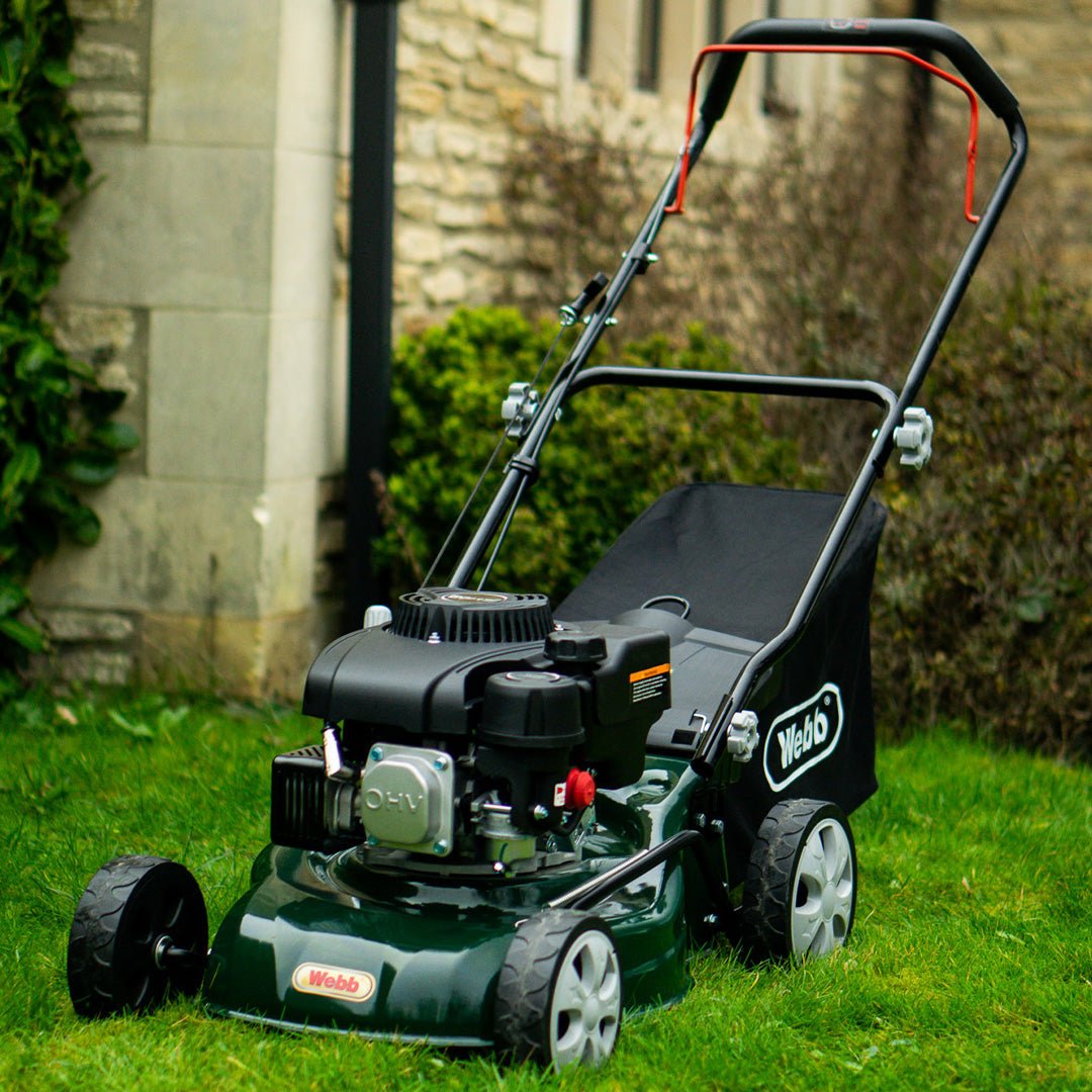 Webb Classic 41cm (16") Petrol Rotary Lawnmower - plants - express.com
