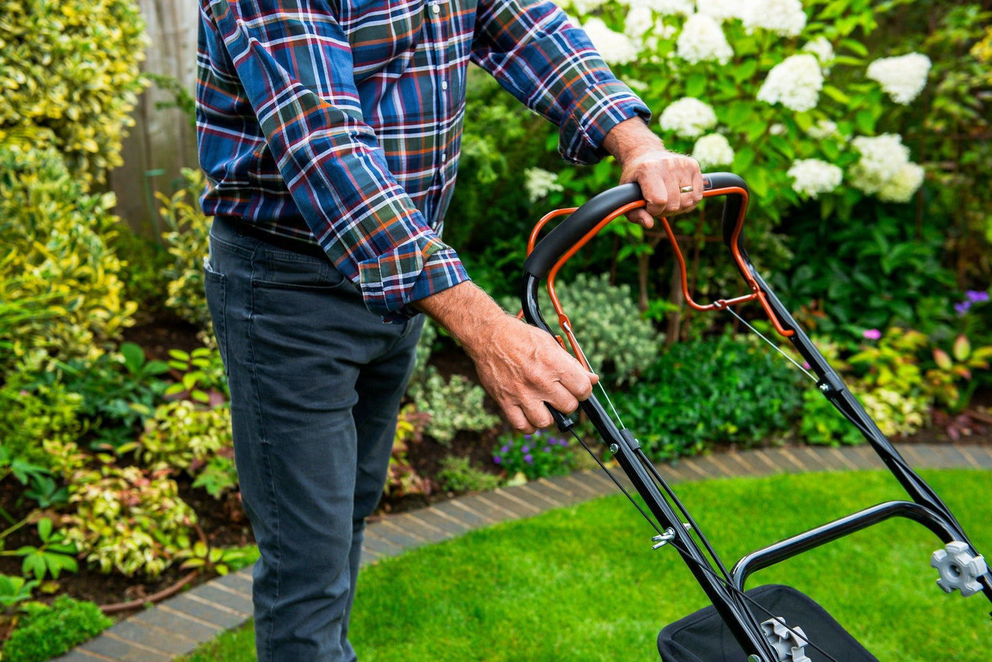 Webb Classic 41cm (16") Self Propelled Petrol Rotary Lawnmower - plants - express.com