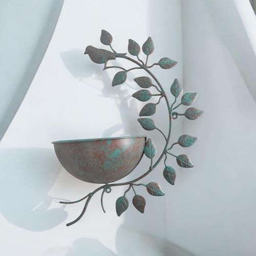 Whimsical 42CM Green Metal Planter: Elevate Your Garden with Charm! - plants - express.com