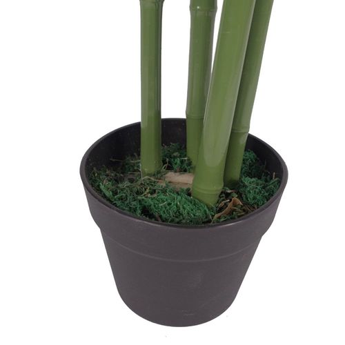 XL 4ft Realistic Fat Leaf Artificial Bamboo Plant - Perfect Indoor Décor - plants - express.com