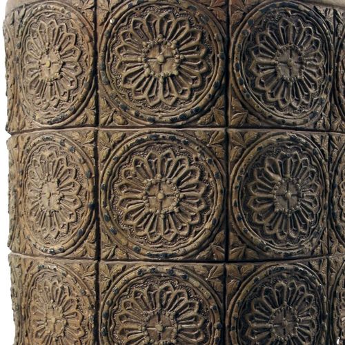 Zandi Flowers Rustic Large Planter - 40cm Fibreglass Composite Elegance - plants - express.com