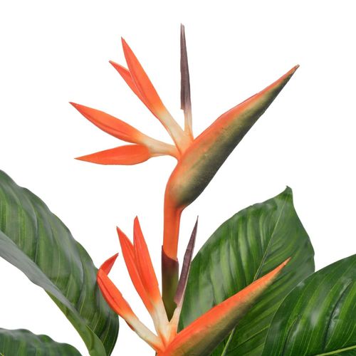 100 cm Stunning Strelitzia Artificial Plant in Stylish Red Pot - plants - express.com