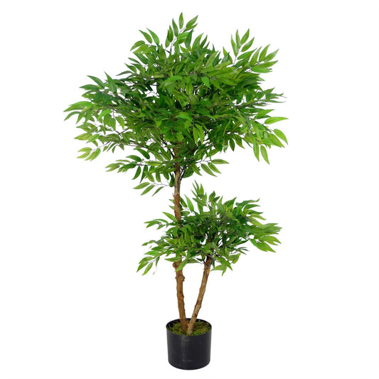 100cm Luxury Artificial Mini Ruscus Tree - Premium Range - plants - express.com