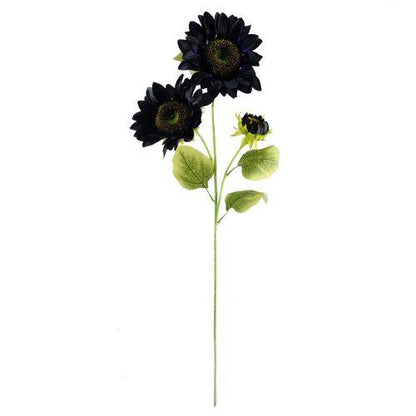 100cm Purple Artificial Sunflower Vase Arrangement - plants - express.com